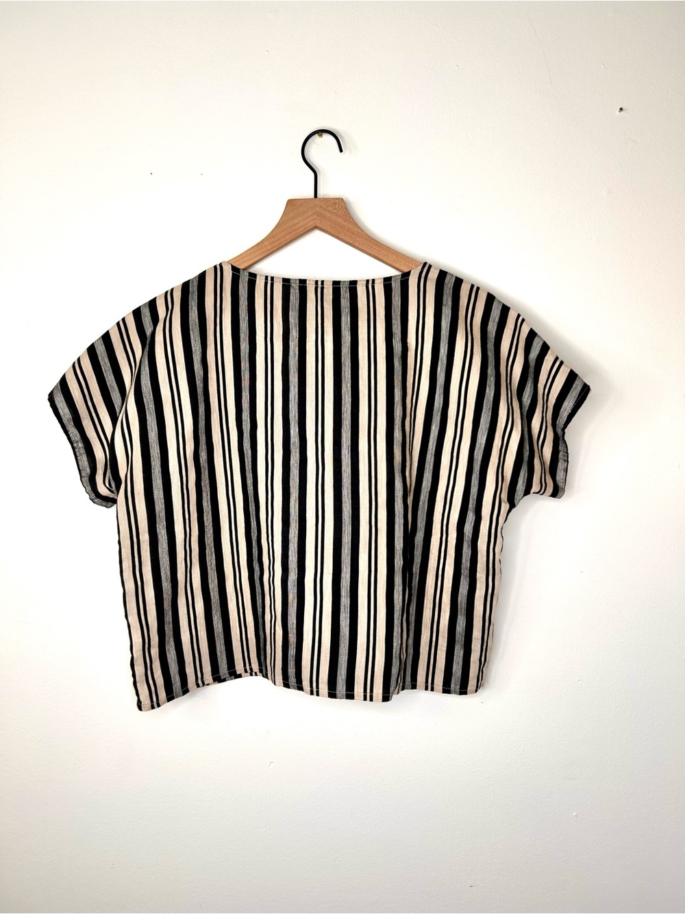 Madewell boxy top with pockets in Evelyn stripe - Picture 3 of 5